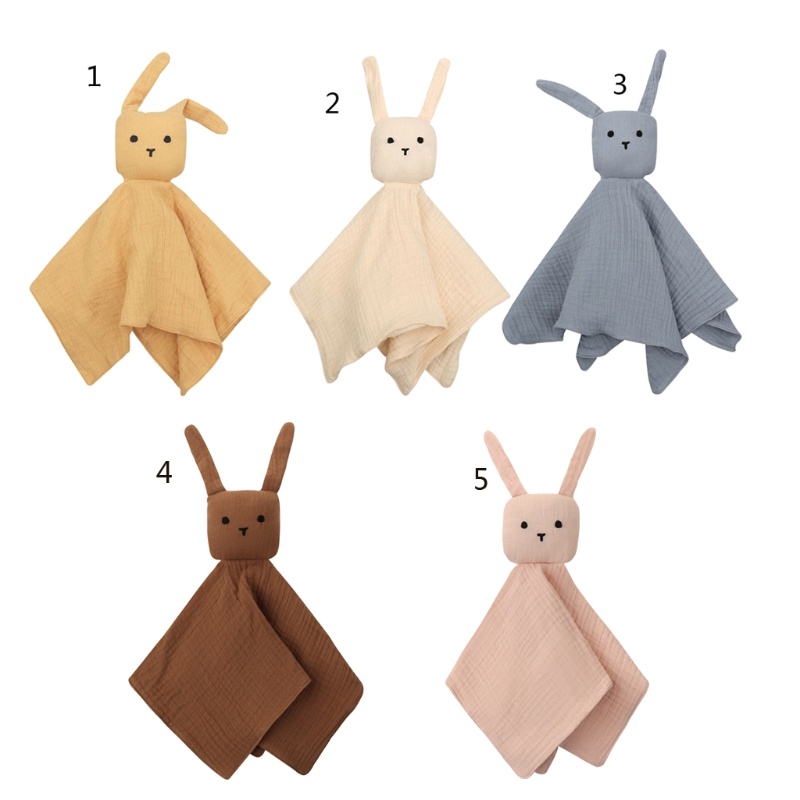 Haha Khăn Cotton Mềm Mại Họa Tiết Động Vật Đáng Yêu Cho Da Nhạy Cảm