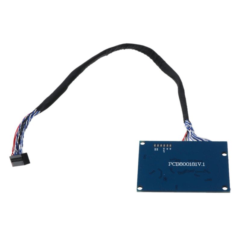 1 set bảng mạch điều khiển cổng ra 20Pin 1-ch LVDS đầu vào sang 50Pin TTL kèm cáp