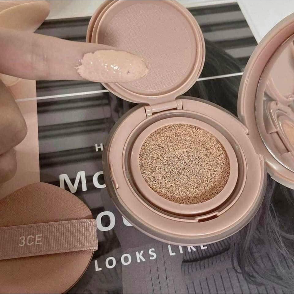 Phấn 3CE Soft matte fit Cushion (có lõi phụ)