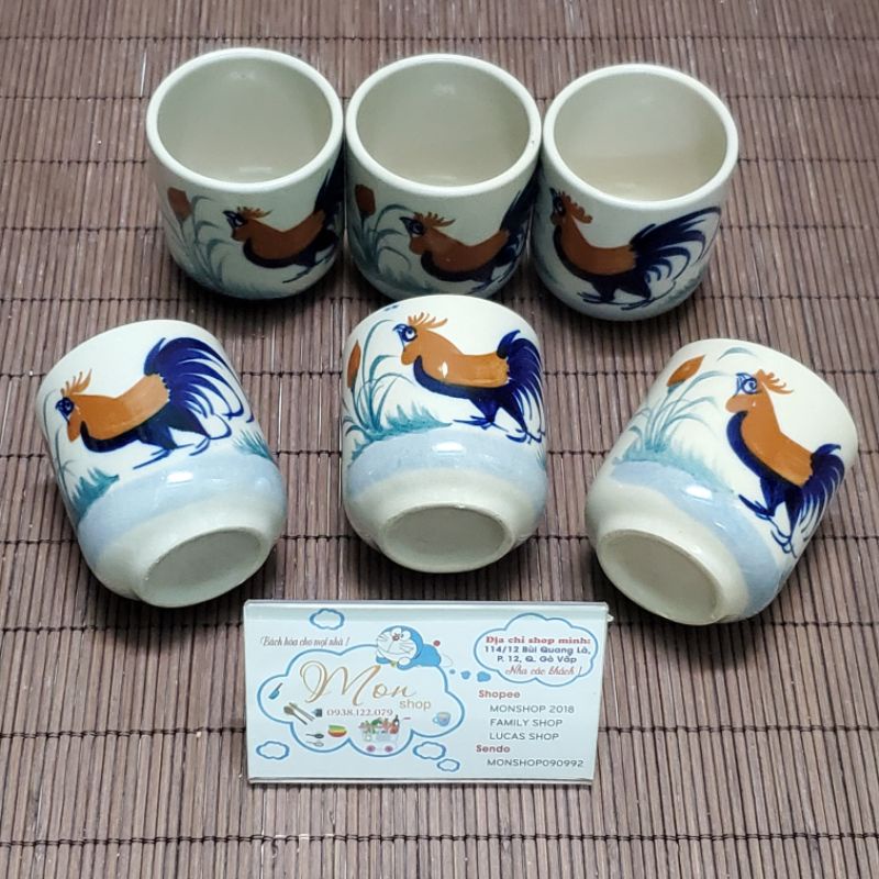 💥💢Quà tặng ý nghĩa💢💥 BỘ ẤM TÍCH CON GÀ CAO CẤP HÀNG CHUẨN ĐẸP 🐓 8 MÓN 🤗