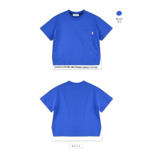 Áo phông cộc tay hè cotton mềm phối gấu chữ cho bé trai xuất Hàn dư xịn