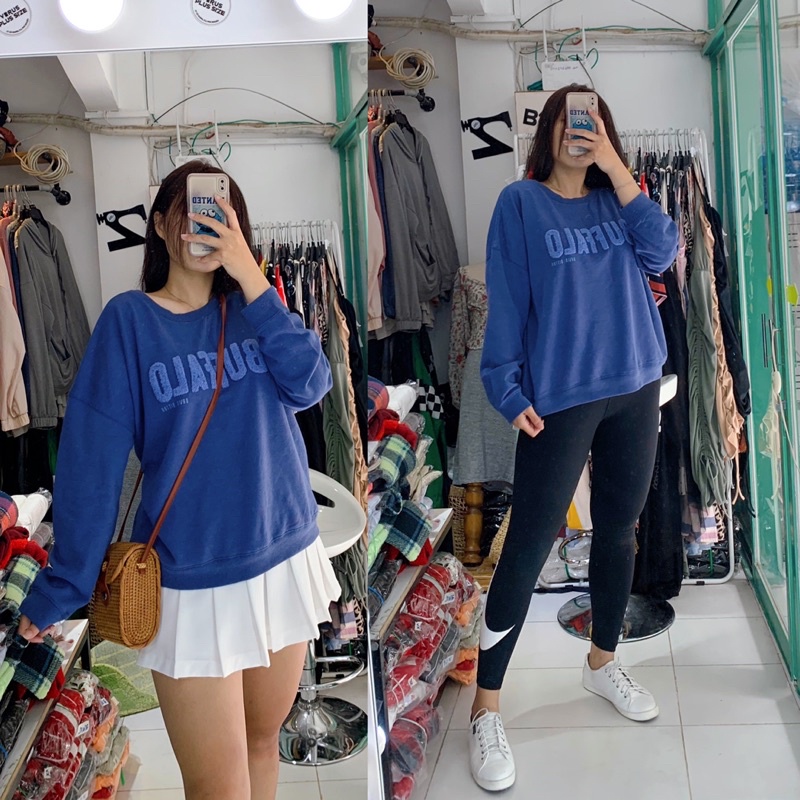 SWEATER NAM /NỮ BUFALO unisex bigsize full size