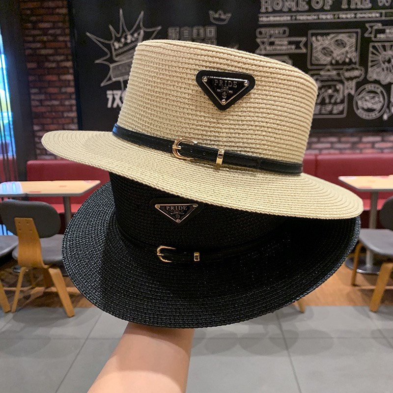 Mũ cói đầu bằngđ đinh nơ chữ nổi, mũ gaucho, mũ đi chơi