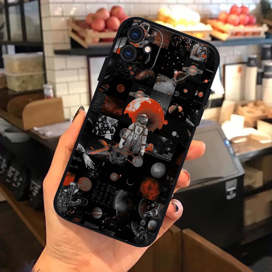 Ốp lưng iPhone Art Universe chống sốc cho iPhone 6/6pl/6s/6spl/7/7pl/8/8pl/x/xs/11/12/13/pro/max - Chinchincase