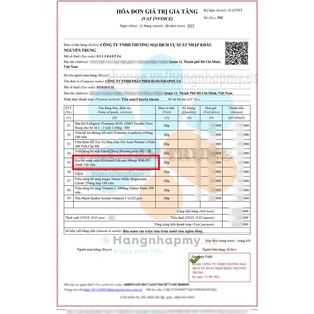 Kẹo dẻo vitamin dành cho người lớn Calcium 500mg with D3 Gummy 120 viên của Mỹ