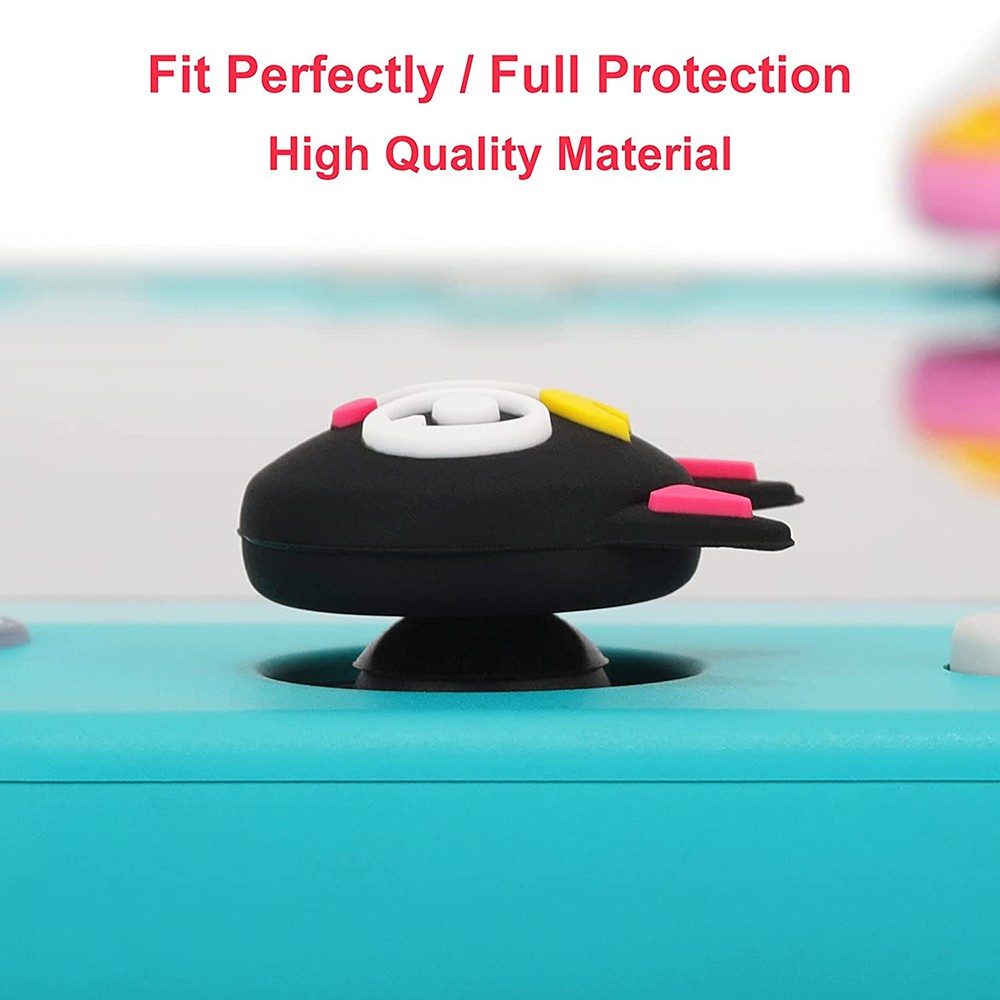 Set 4 nắp silicon kiểu dáng hoạt hình cho Nintendo Switch