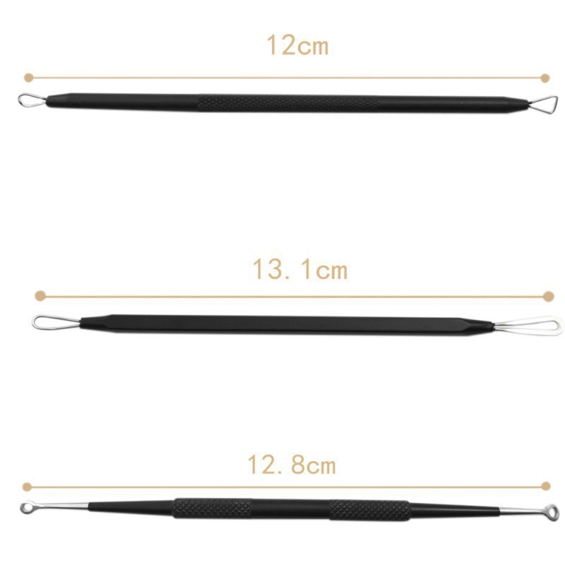 Set 6 dụng cụ nặn mụn đầu đen kèm túi đựng