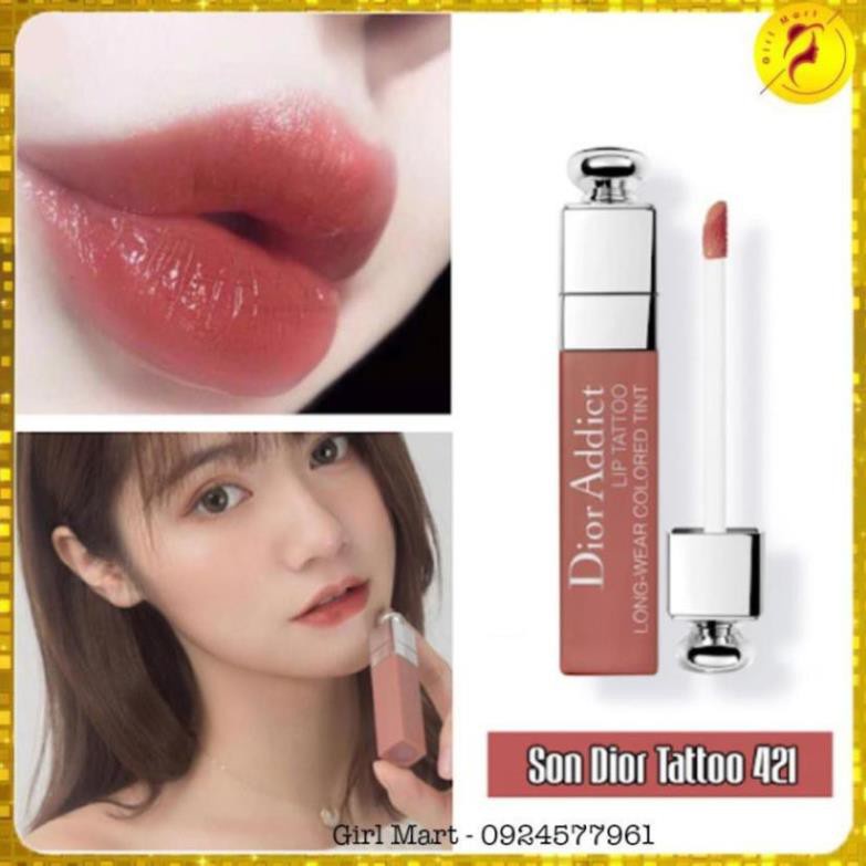 Dior Addict Lip Tattoo chính hãng mới nhất đáng mua nhất mọi thời đại son màu cam đất, cam đỏ, đỏ berry, hồng san hô