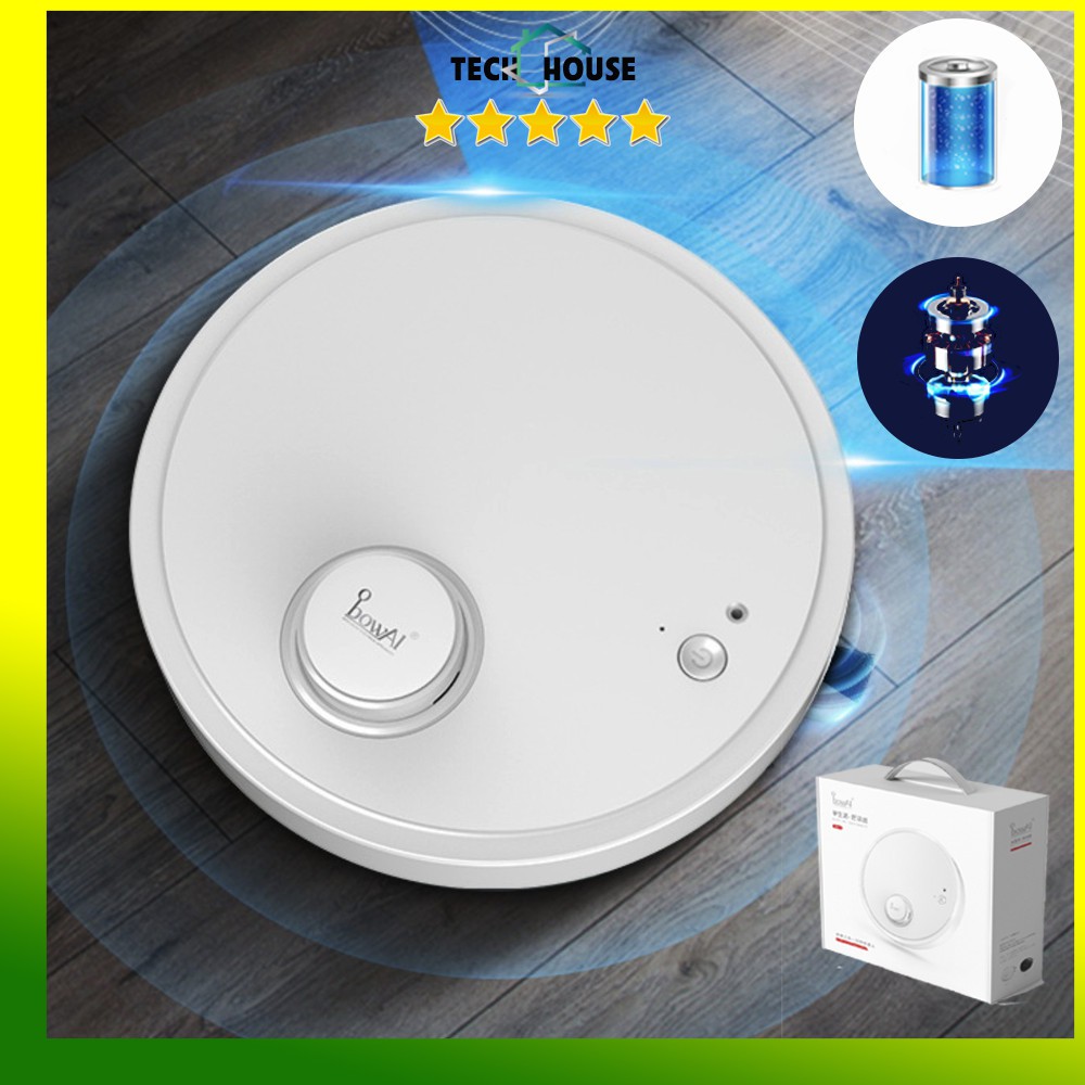 Robot hút bụi máy hút bụi thông minh AI 2021 nâng cấp đèn UV diệt khuẩn