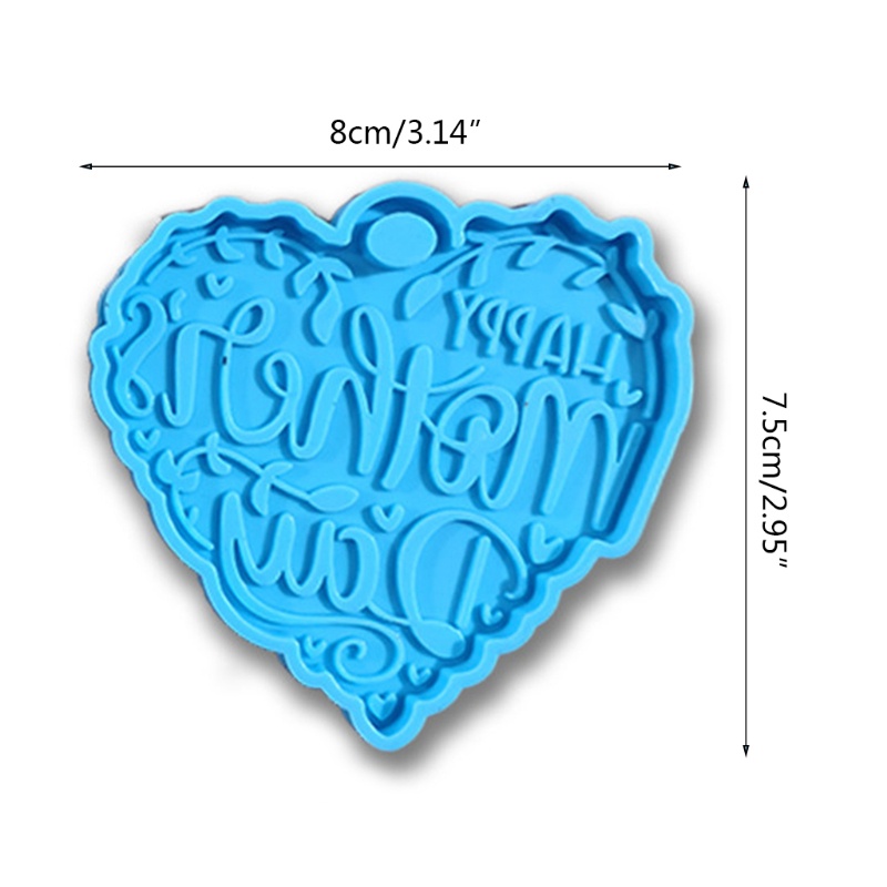 Khuôn Silicone Làm Mặt Dây Chuyền Thủ Công DIY