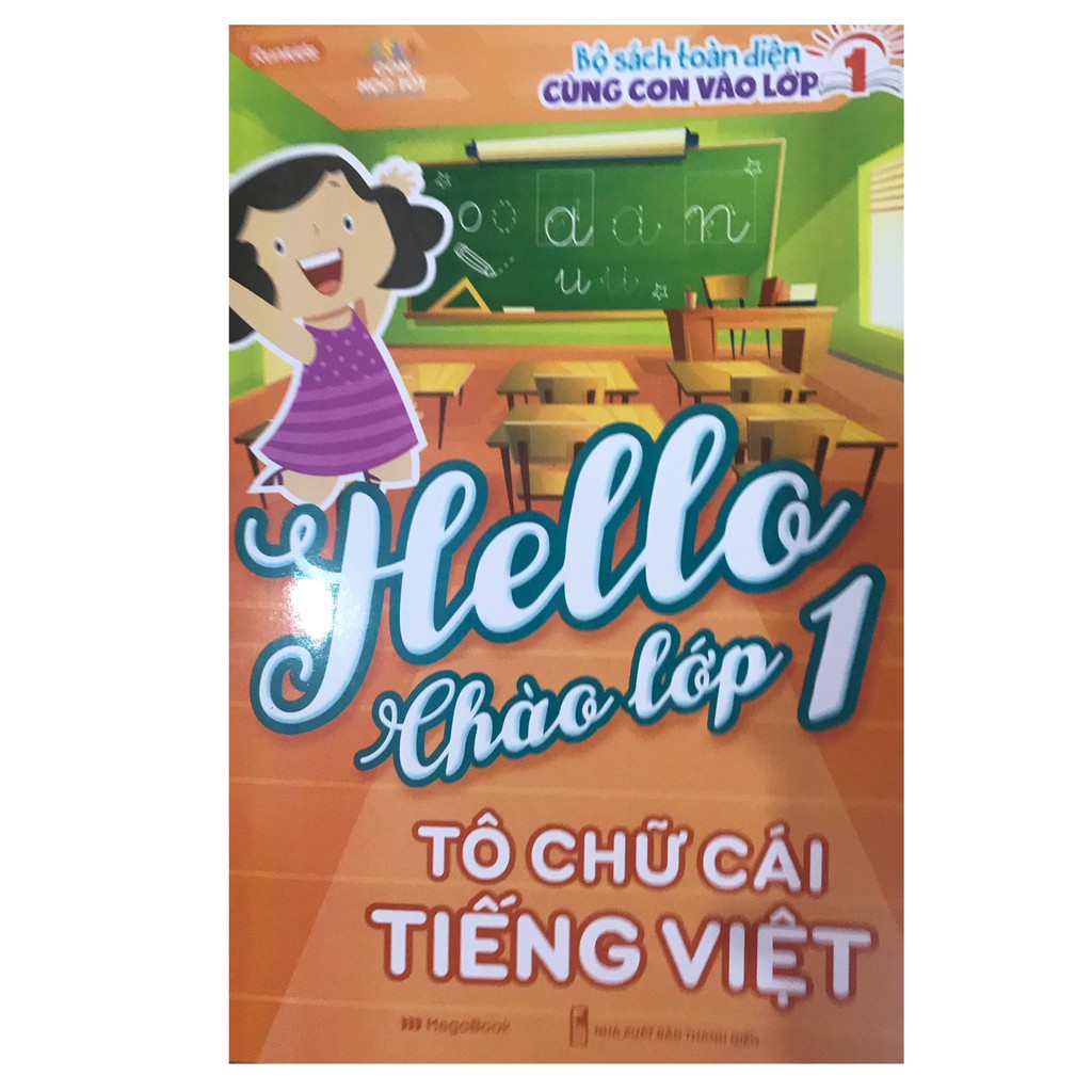Sách - Hello chào lớp 1 : Tô chữ cái Tiếng Việt