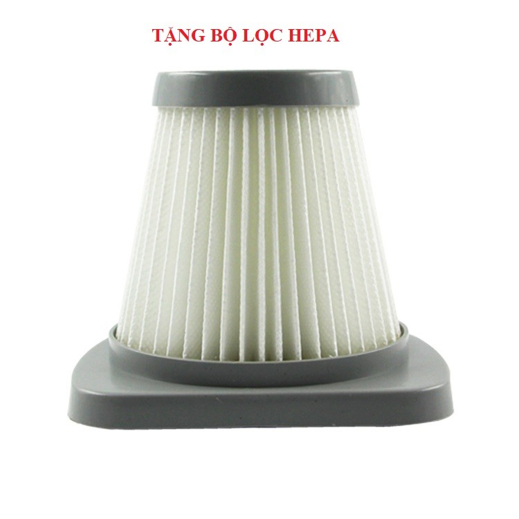 Máy Hút Bụi Cầm Tay Midea SC861A + Tặng 1 Bộ Lọc HEPA