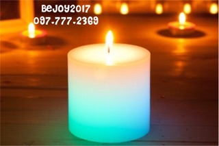 Đèn Led 7 màu chớp sáng làm nến
