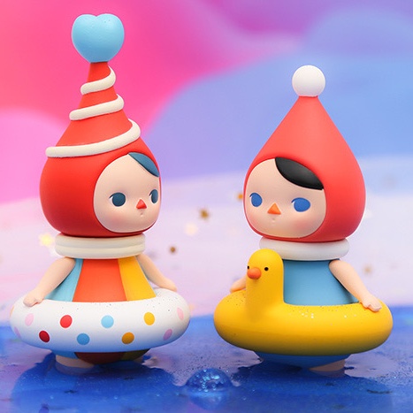 ★Hgtoys★Búp Bê Popmart PUCKY Bubble Series Mystery Trang Trí