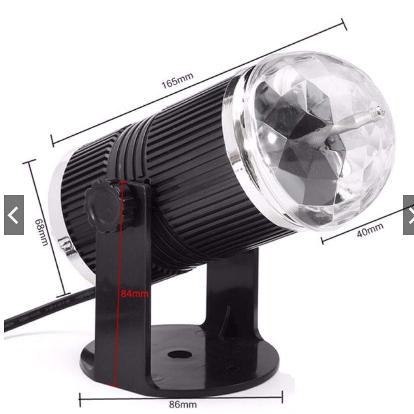 Đèn nháy theo nhạc led cầu cao, đèn bar chớp nhiều màu đẳng cấp, đèn karaoke, tiệc sinh nhật - BH 12 tháng