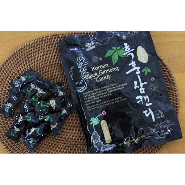 Kẹo Hắc Sâm Daedong Korean Black Ginseng Candy Hàn Quốc 250g