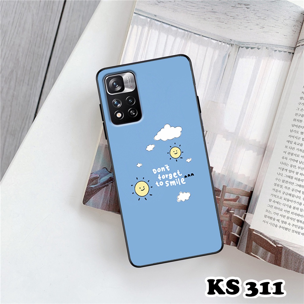 Ốp lưng Redmi Note 11 5G - Redmi Note 11 Pro 5G Bản Trung Quốc - Ốp in hình BlueSky - lưng nhám viền TPU cao cấp
