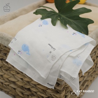 Set 2 khăn đa năng sợi tre Lapome