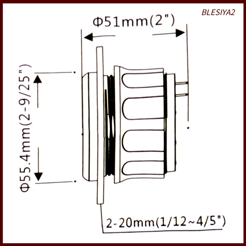 Đồng hồ đo mức nhiên liệu chống thấm nước 52mm màu trắng