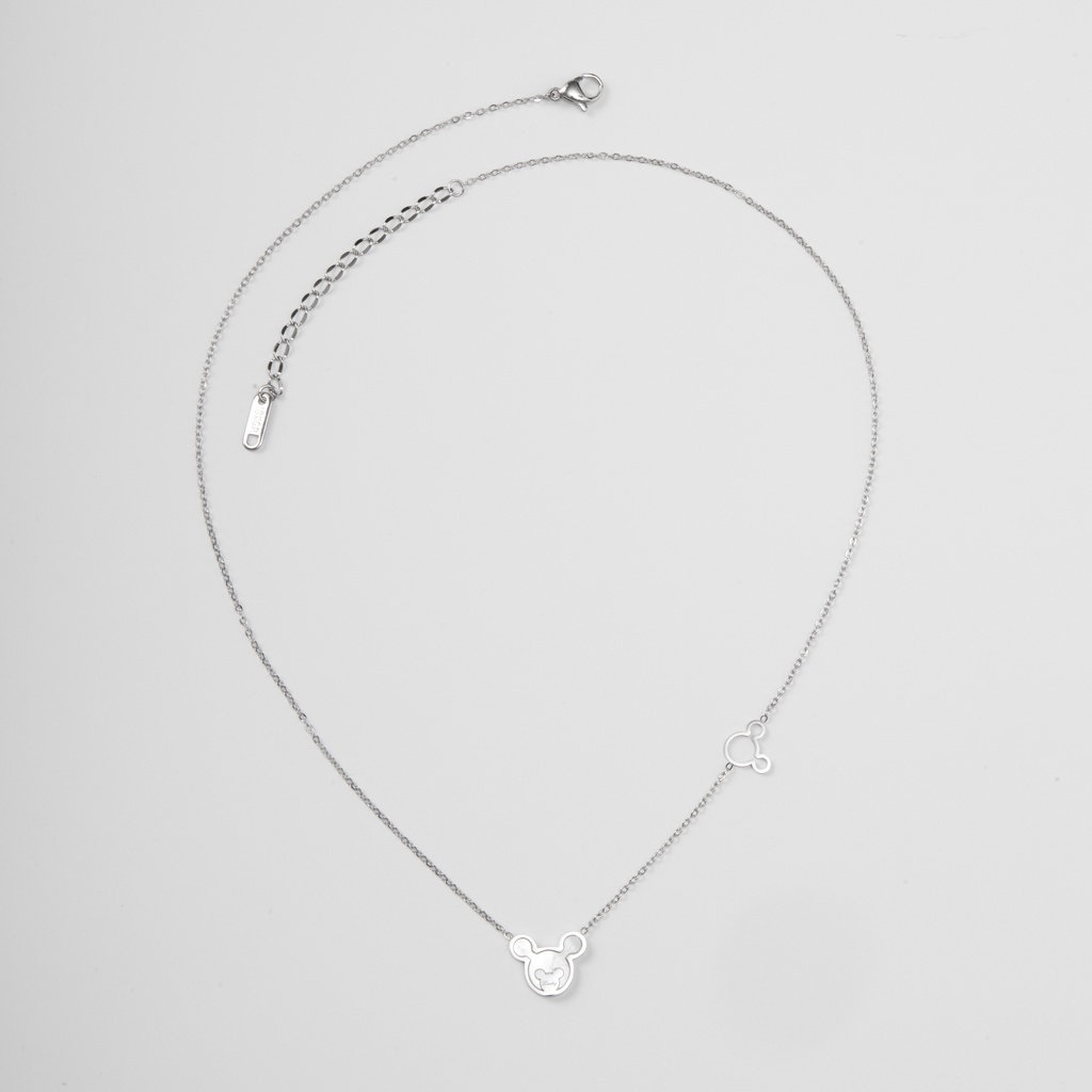 Dây chuyền nữ CDE Cute Mickey Mouse Necklace CDE6017SV