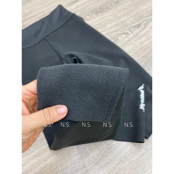 QUẦN LEGGING THÊU CHỮ, QUẦN LEGGING TRƠN LÓT NỈ KHÔNG CỘM HÀNG LOẠI 1 MS18899