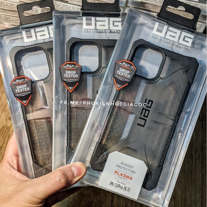 Ốp điện thoại UAG Plasma bảo vệ cho IP 14 Pro max / 13 / 12 Pro max / 12 / 12 mini chống va đập