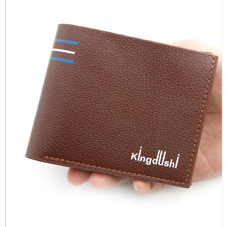 Ví Da Nam Gọn Nhiều Ngăn Tiện Dụng Dáng Ngang Giá Tốt A07S