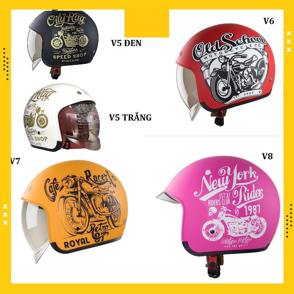 Mũ Bảo Hiểm Royal M139 Kính Âm Tiện Dụng - Bảo Hành Chính Hãng 12 Tháng