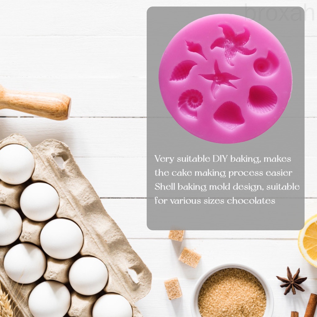 Khuôn Silicone Làm Bánh Hình Đại Dương