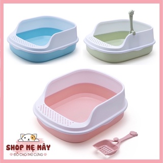 CHẬU CÁT VỆ SINH CHO MÈO 46x35x17cm (tặng kèm xẻng)