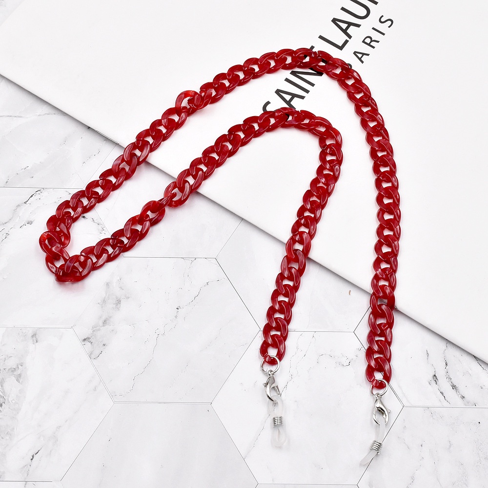Dây Đeo Mắt Kính Acrylic 18 Màu Mới Mở Rộng Chống Thất Lạc Cho Người Lớn