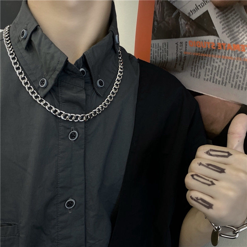 Dây Chuyền Thép Titan Phong Cách Âu Mỹ Thời Trang 22114