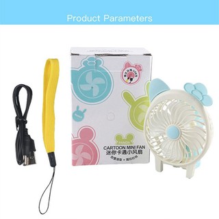 Quạt Sạc Usb Mini Cầm Tay Siêu Êm