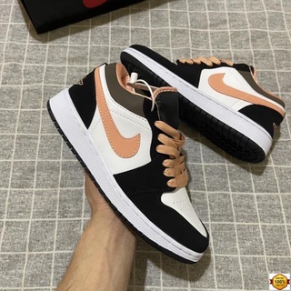 Giày Jordan hồng đen thấp cao cấp mới 11