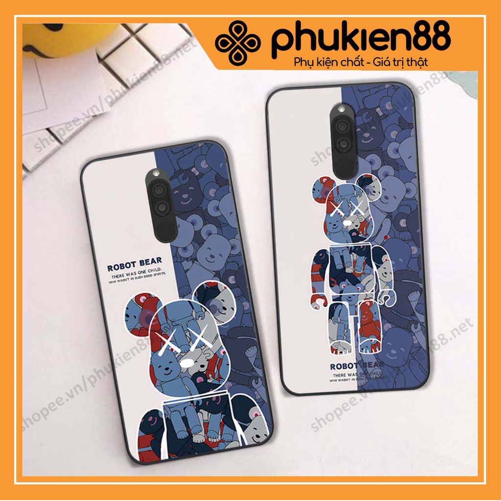 Ốp lưng Xiaomi Mi A1 hình Robot Bear, Kawsnc bảo vệ điện thoại