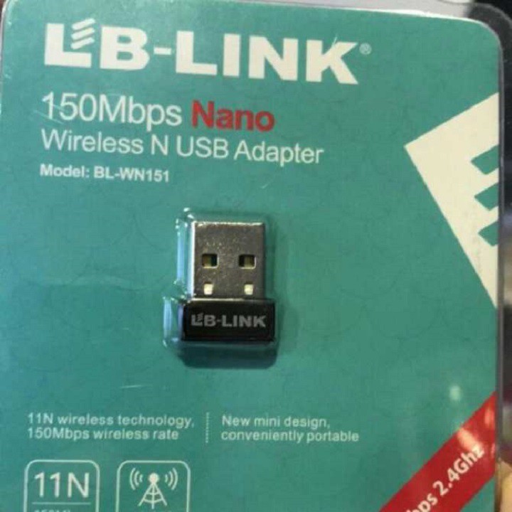 Usb Thu sóng wifi Lb-link -Kèm Driver