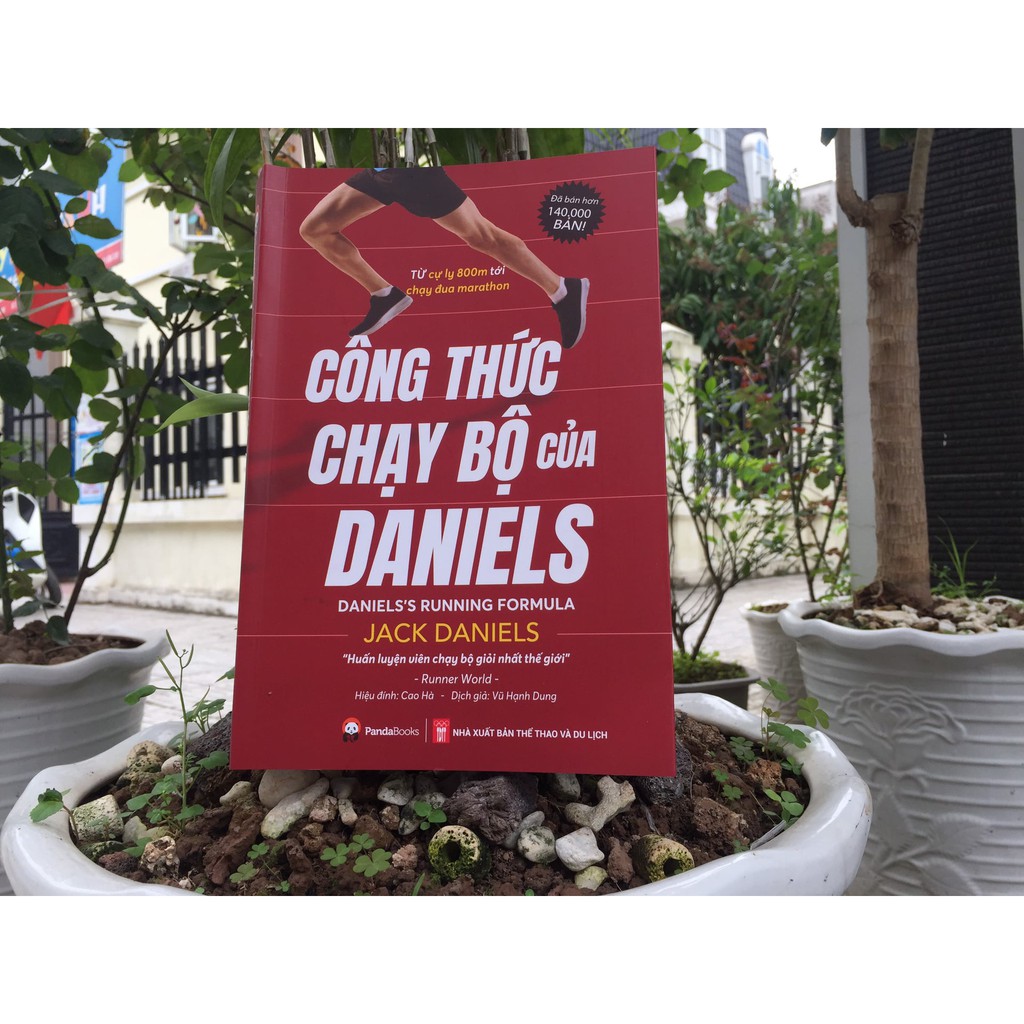 Sách - Combo Chạy Bộ Công Thức Chạy Bộ Của Daniels + Nhật Ký 365 Ngày Chạy Bộ - Pandabooks