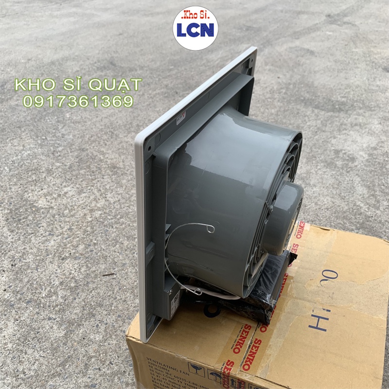 Quạt Hút Trần Senko HT200 (35W) FREESHIP Quạt Hút Âm Trần Hút 1 chiều