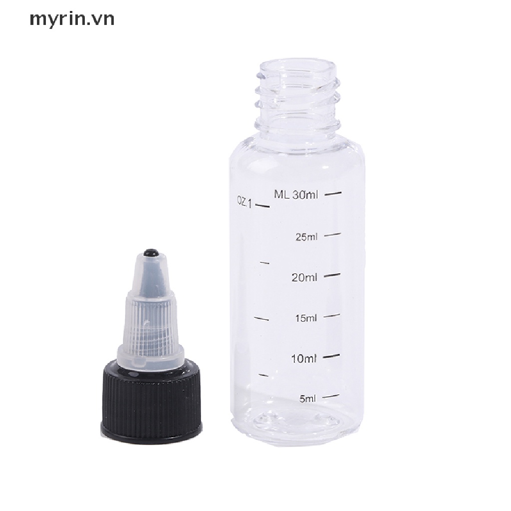 Chai Nhựa Rỗng 30ml - 250ml Đựng Mực In Màu