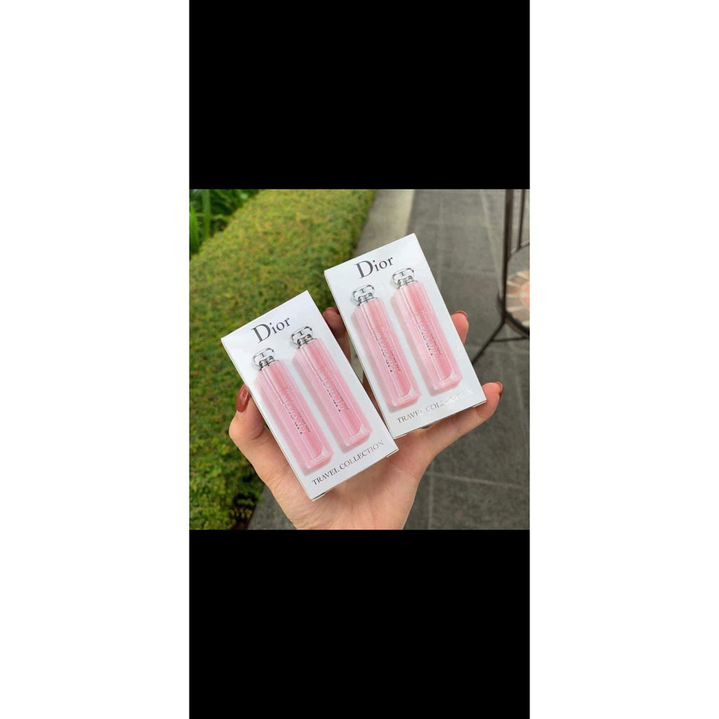 Set Son Dior Lip Glow 001 & 004