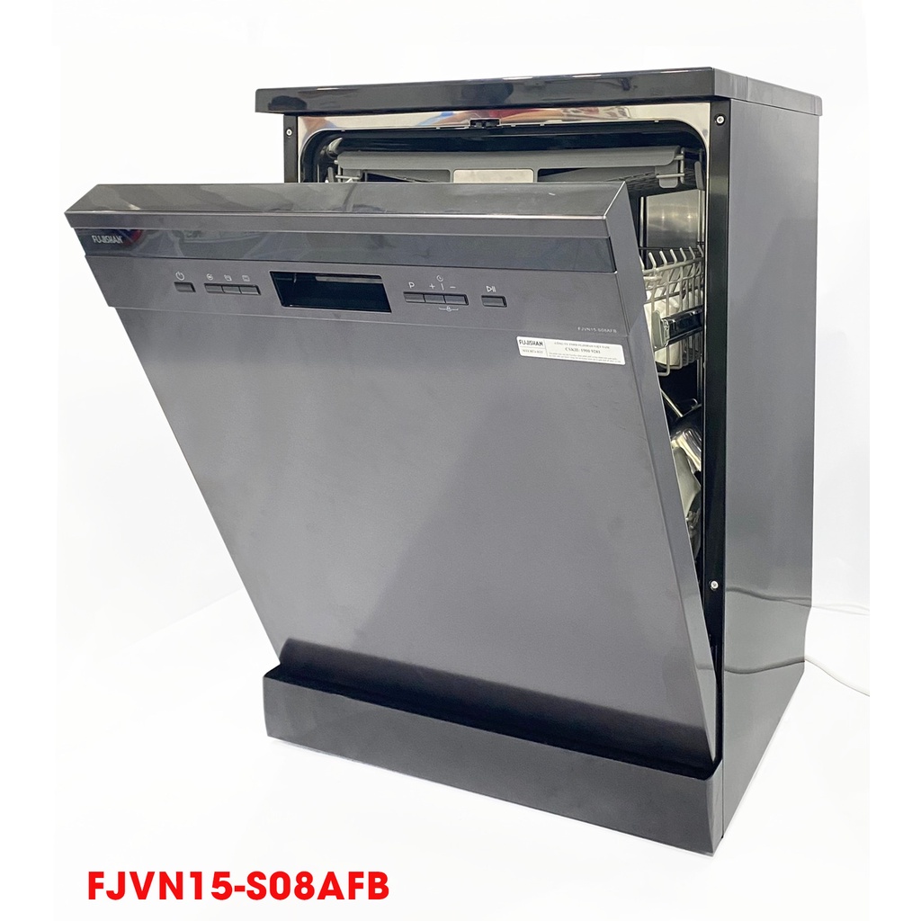 Máy rửa bát Fujishan FJVN15-S08AFB  - TẶNG VIÊN RỬA+MUỐI+BÓNG - MIỄN PHÍ VC LẮP ĐẶT