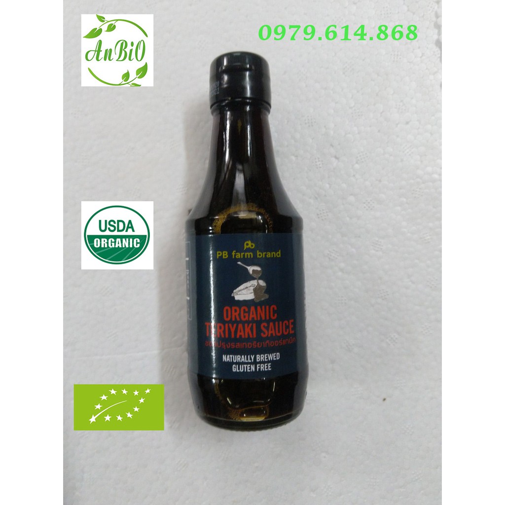 Nước tương Teriyaki hữu cơ hiệu PB Farm 200ml