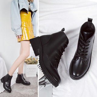 Bốt nữ hot trend kiểu dáng học sinh Hàn Quốc