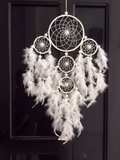 Lông vũ làm dreamcatcher