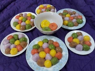 Bột màu từ rau củ quả