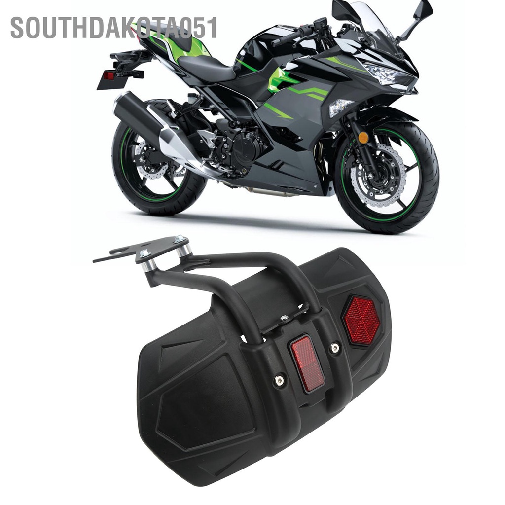 [Hàng Sẵn] Dè chắn bùn sau xe máy với phản xạ bảo vệ lốp có độ bền cao cho Kawasaki Ninjia 250 300 400【Southdakota051】