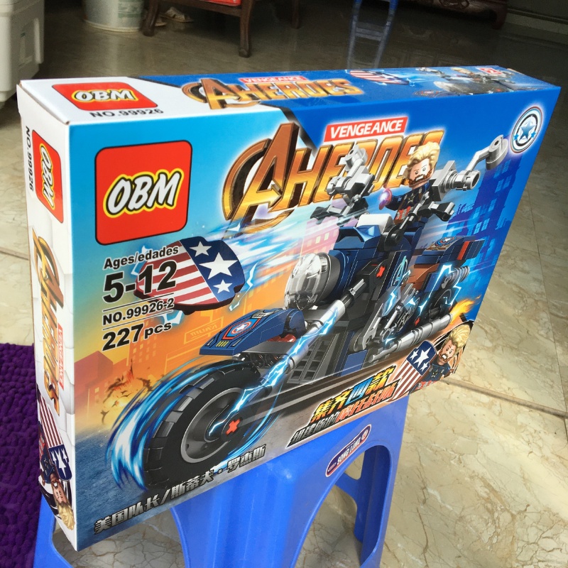 Đồ chơi lắp ghép Lego siêu motor Ironnman bộ đồ chơi lắp ráp, xếp hình mô phỏng xe motor 233 chi tiết datas