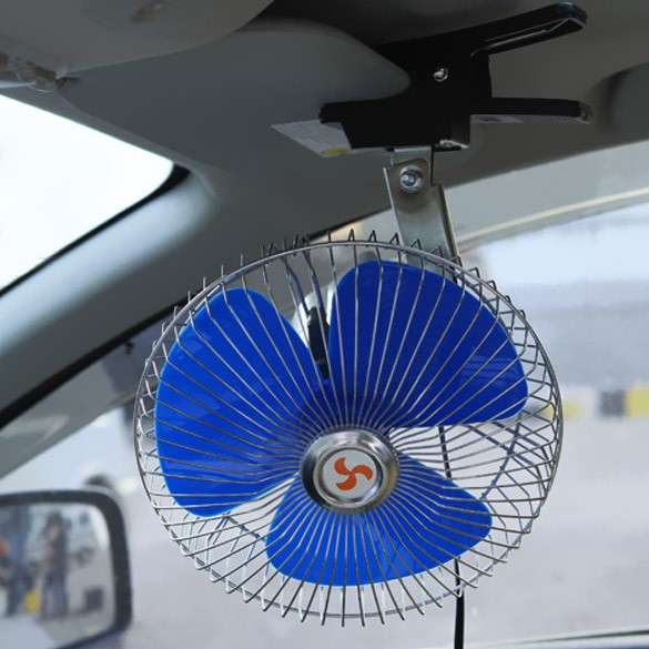 Quạt điện gắn xe hơi 8 inch 12V