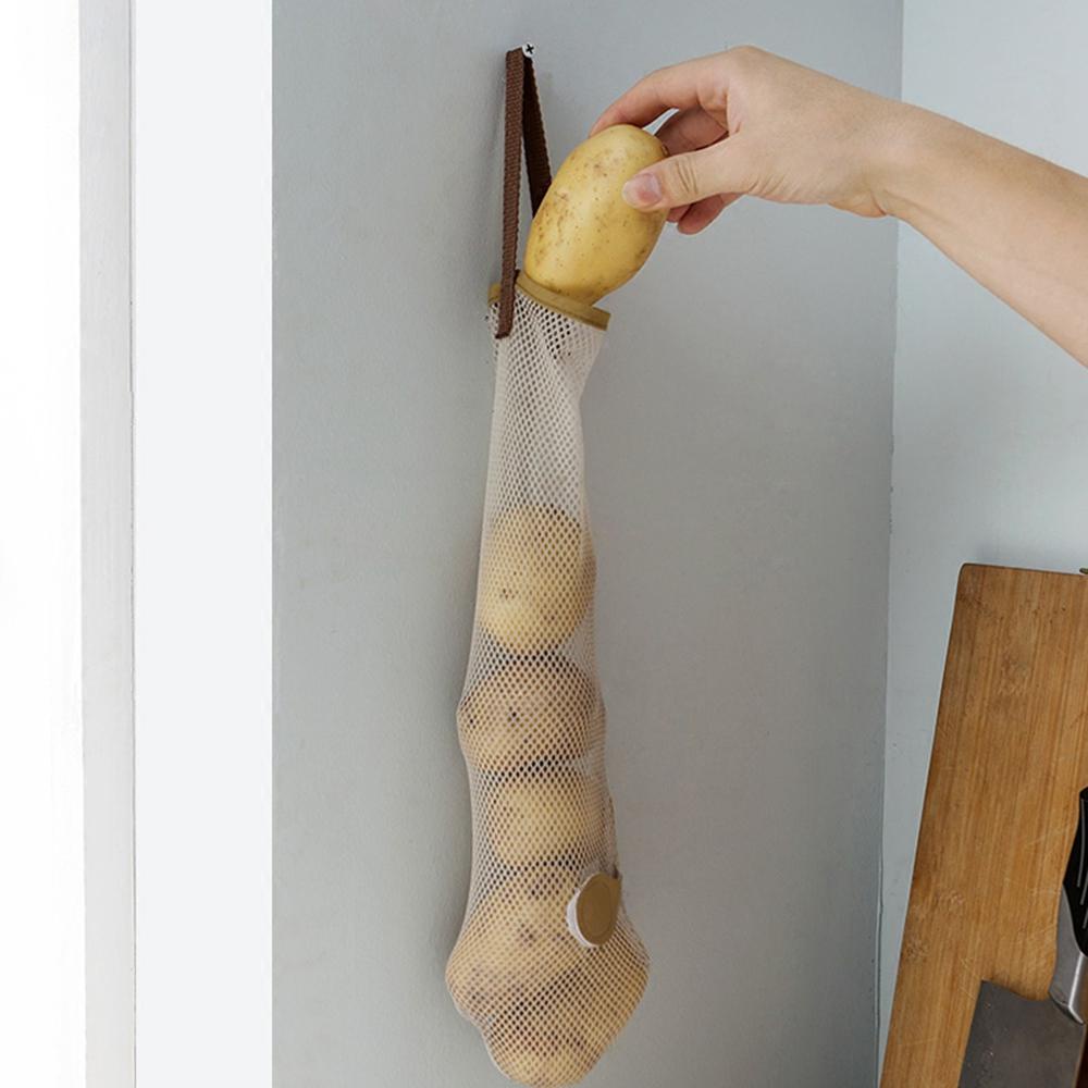 Túi Lưới Đựng Rau Củ Quả Tái Sử Dụng Tiện Lợi