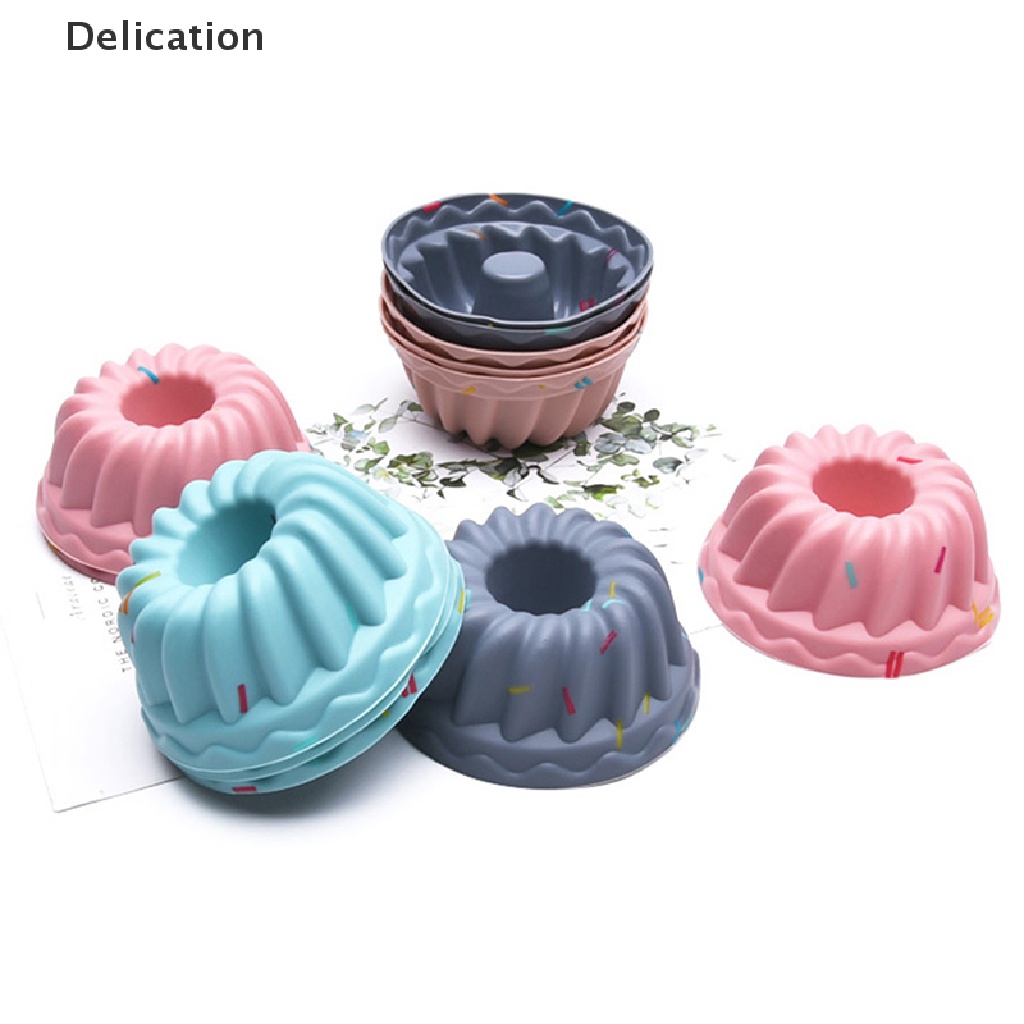 Set 6 Khuôn Silicone Làm Bánh Muffin Tiện Dụng
